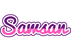 Sawsan cheerful logo