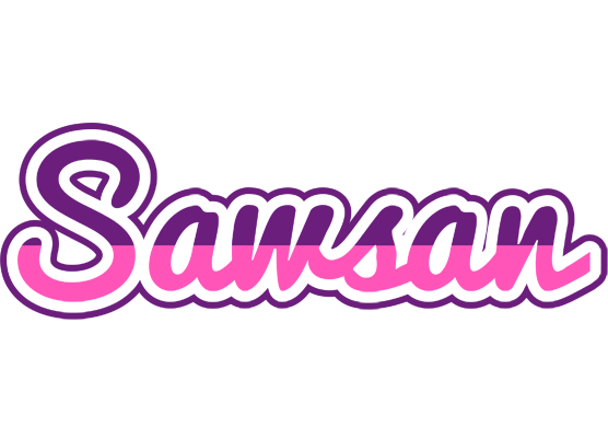Sawsan cheerful logo