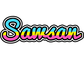 Sawsan circus logo