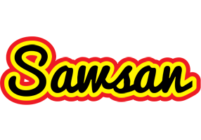 Sawsan flaming logo