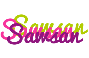 Sawsan flowers logo