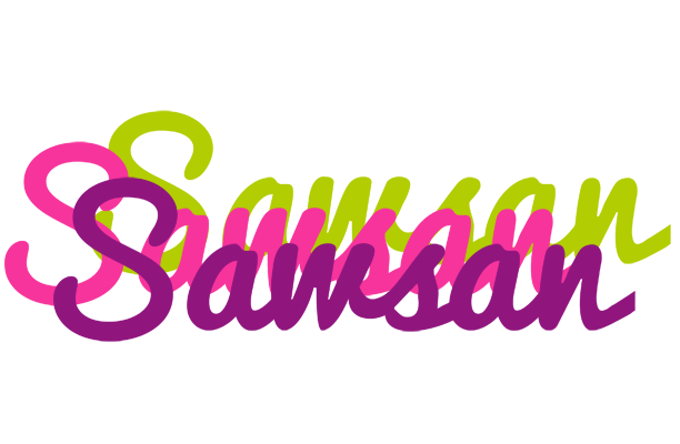 Sawsan flowers logo