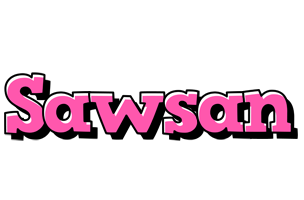 Sawsan girlish logo