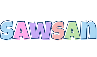 Sawsan pastel logo