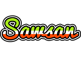 Sawsan superfun logo