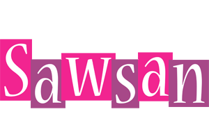 Sawsan whine logo