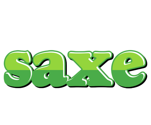 Saxe apple logo