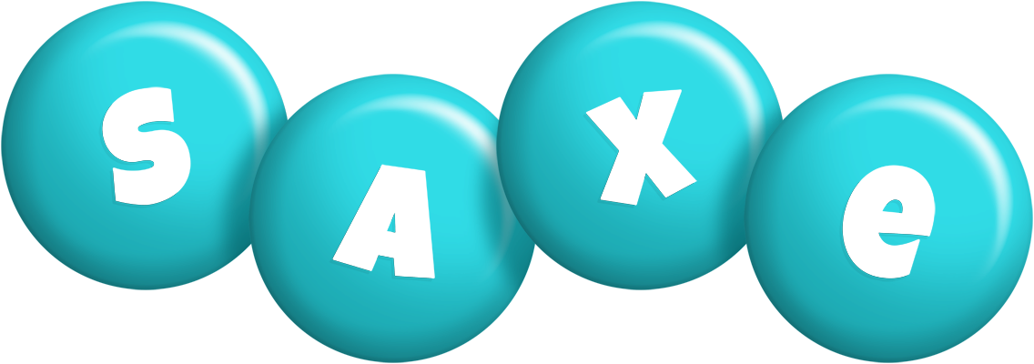 Saxe candy-azur logo