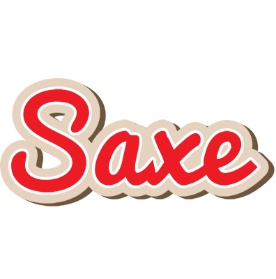 Saxe chocolate logo