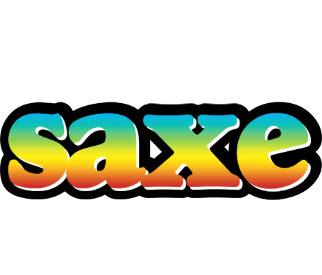 Saxe color logo