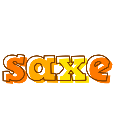Saxe desert logo