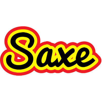 Saxe flaming logo