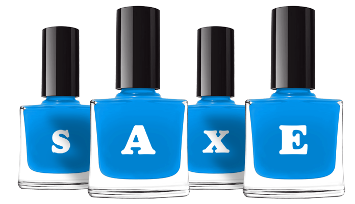 Saxe glossy logo