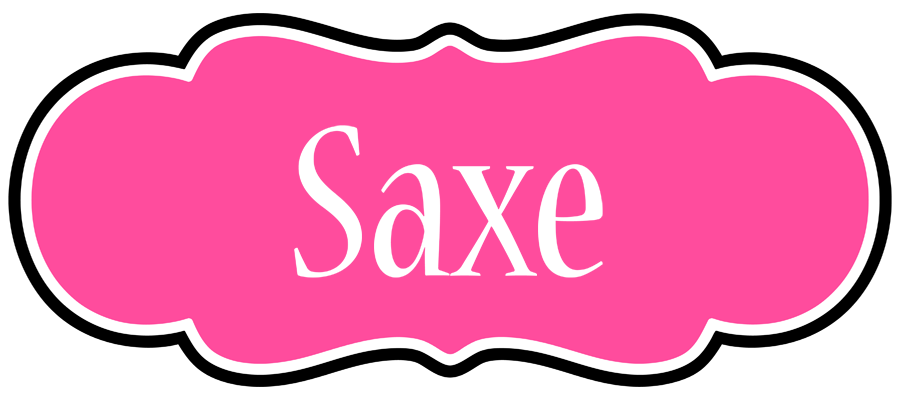 Saxe invitation logo
