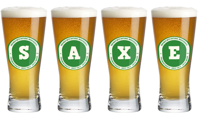 Saxe lager logo