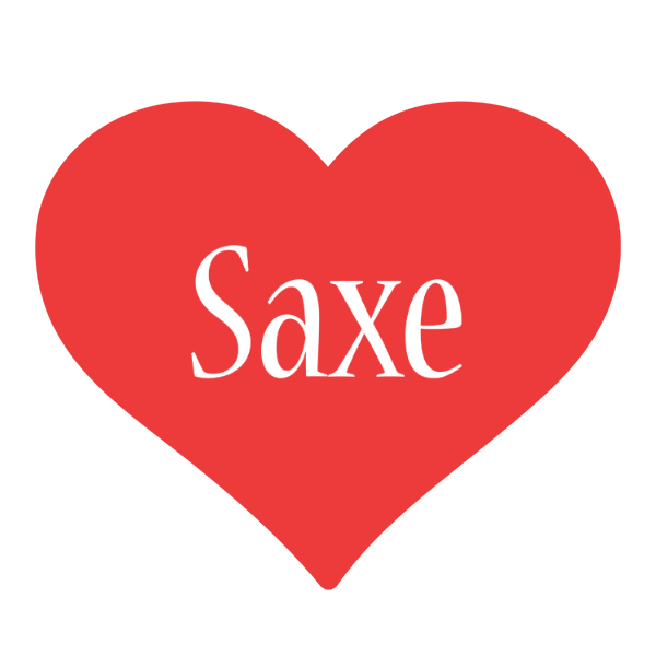 Saxe love logo