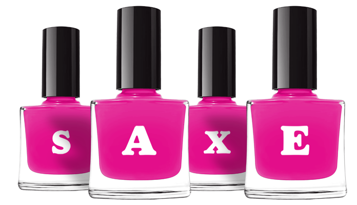Saxe nails logo
