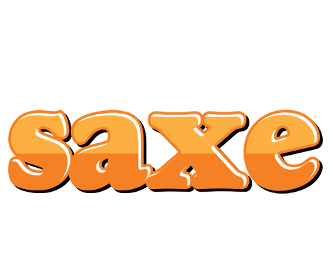 Saxe orange logo