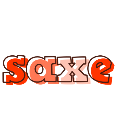 Saxe paint logo