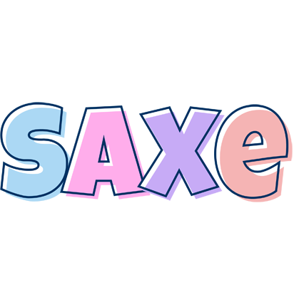 Saxe pastel logo