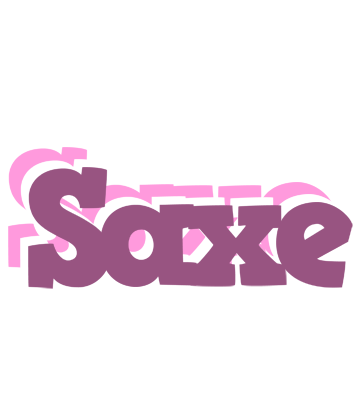 Saxe relaxing logo