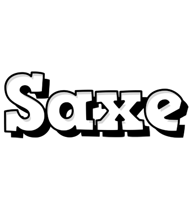 Saxe snowing logo