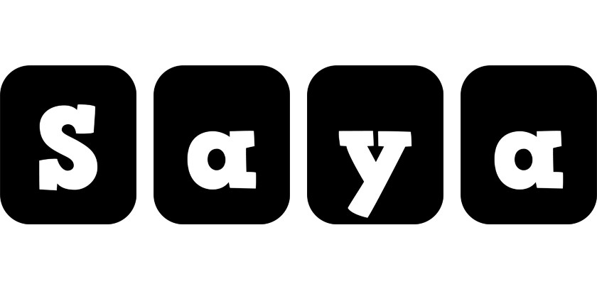 Saya box logo