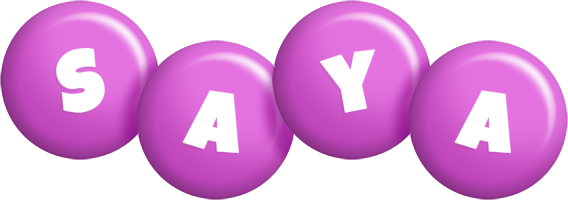 Saya candy-purple logo