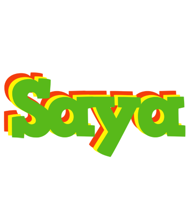 Saya crocodile logo