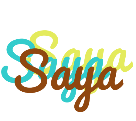 Saya cupcake logo