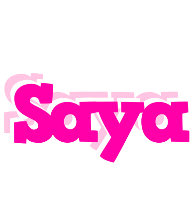 Saya dancing logo