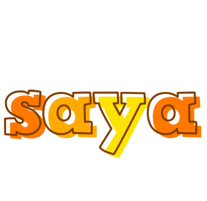Saya desert logo