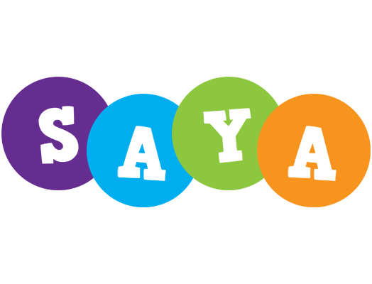 Saya happy logo