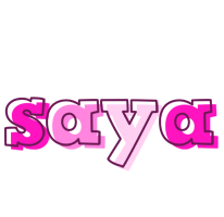 Saya hello logo