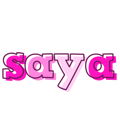 Saya hello logo