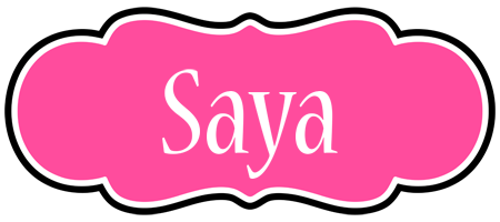 Saya invitation logo