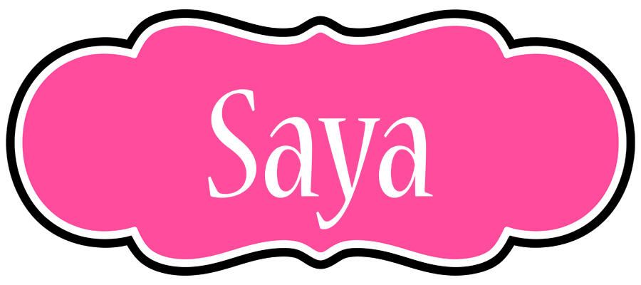 Saya invitation logo