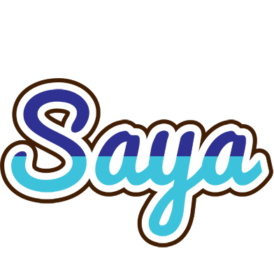 Saya raining logo