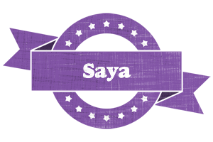 Saya royal logo