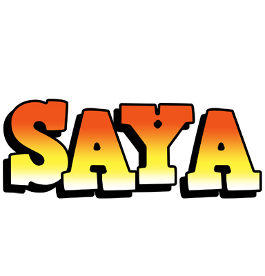 Saya sunset logo