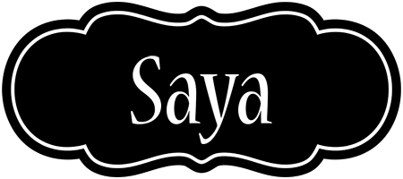 Saya welcome logo