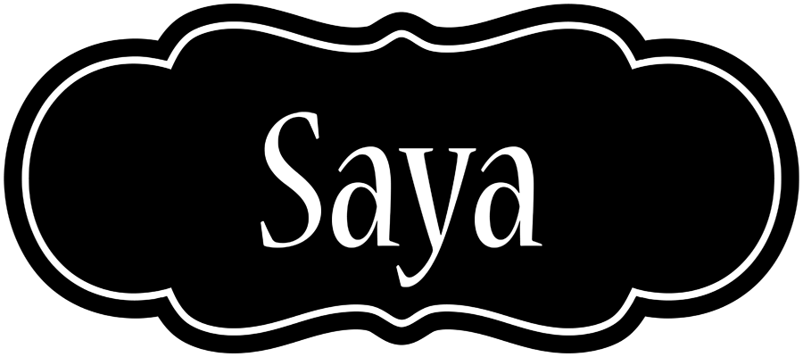 Saya welcome logo