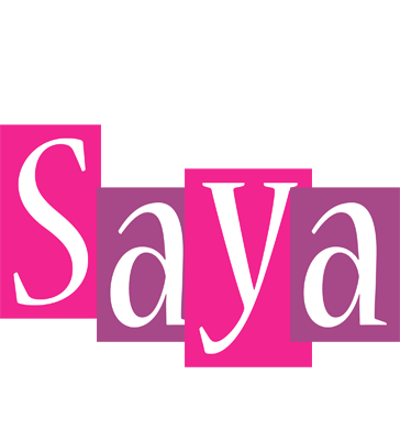 Saya whine logo