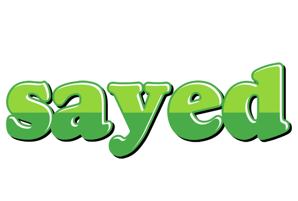 Sayed apple logo