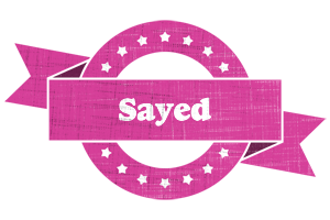 Sayed beauty logo