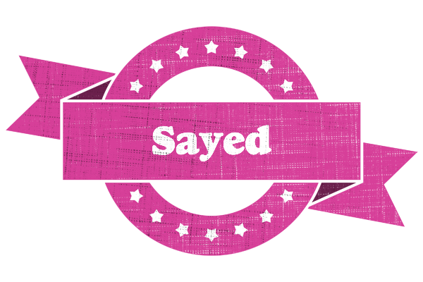 Sayed beauty logo