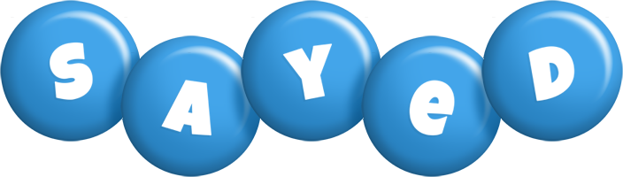 Sayed candy-blue logo