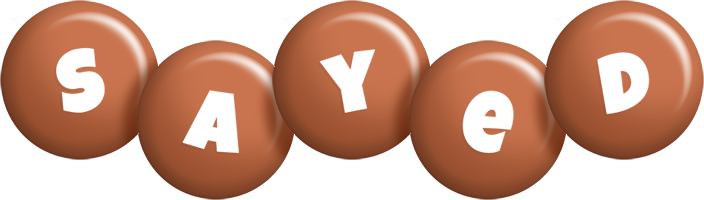 Sayed candy-brown logo