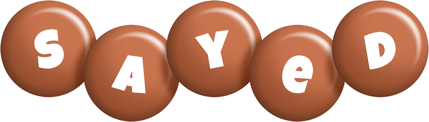 Sayed candy-brown logo