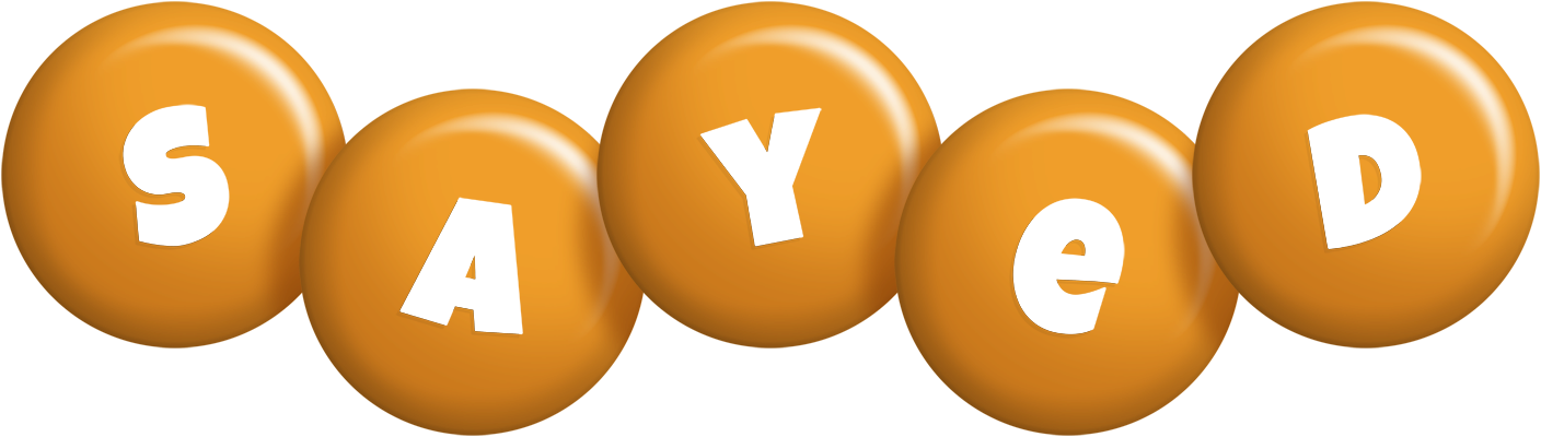 Sayed candy-orange logo